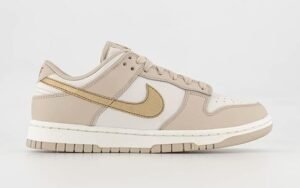 Nike Dunk Bege/Ouro