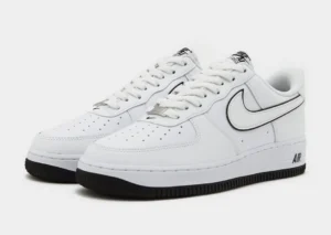 Nike Air Force 1 Low Branco Dupla virgula Branco/Preto
